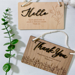 Delivery Notice Signs [Botanical Series]