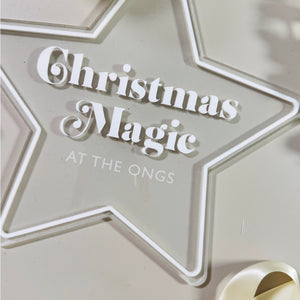 Christmas Magic Home Sign