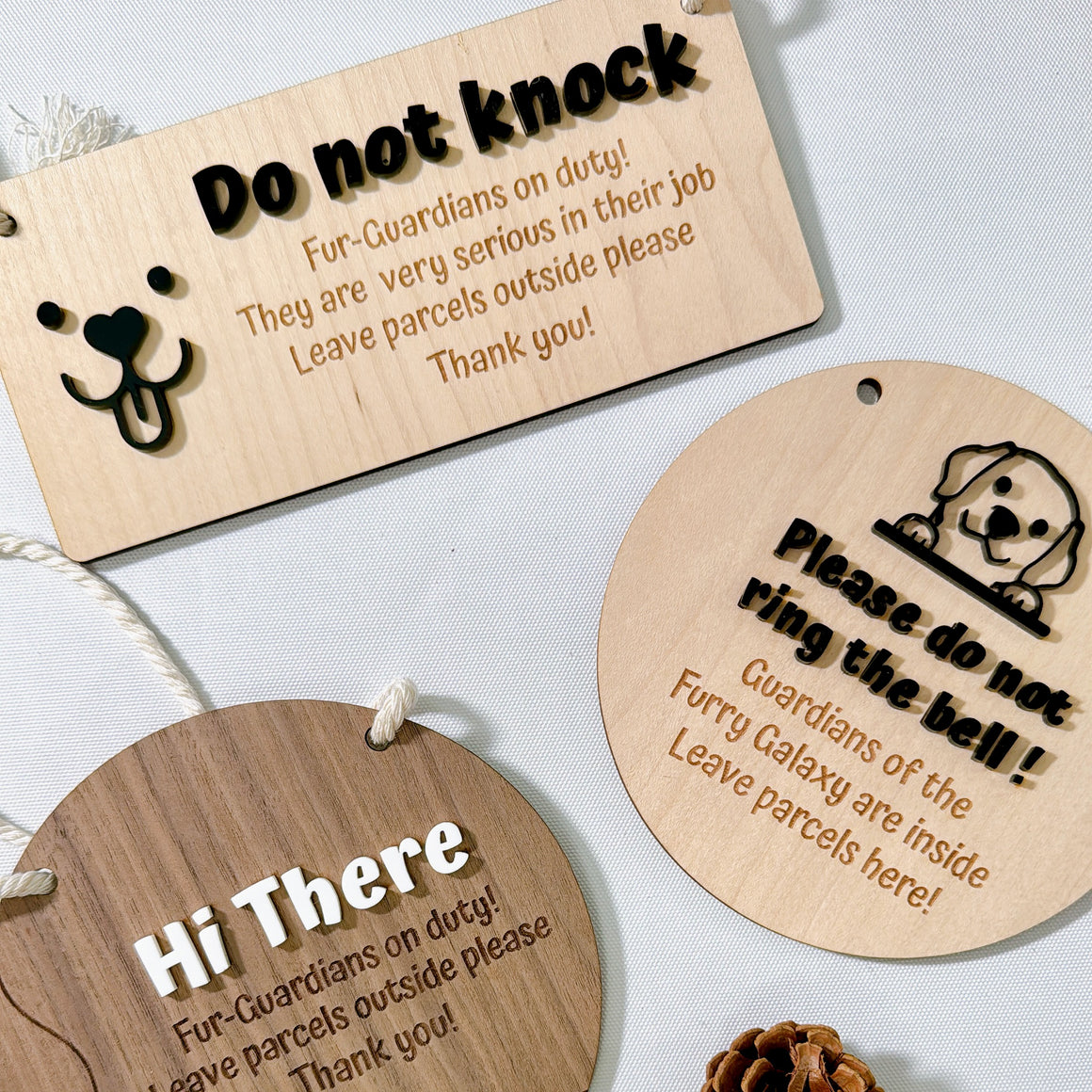 Delivery Notice Sign [ Pets Series ]