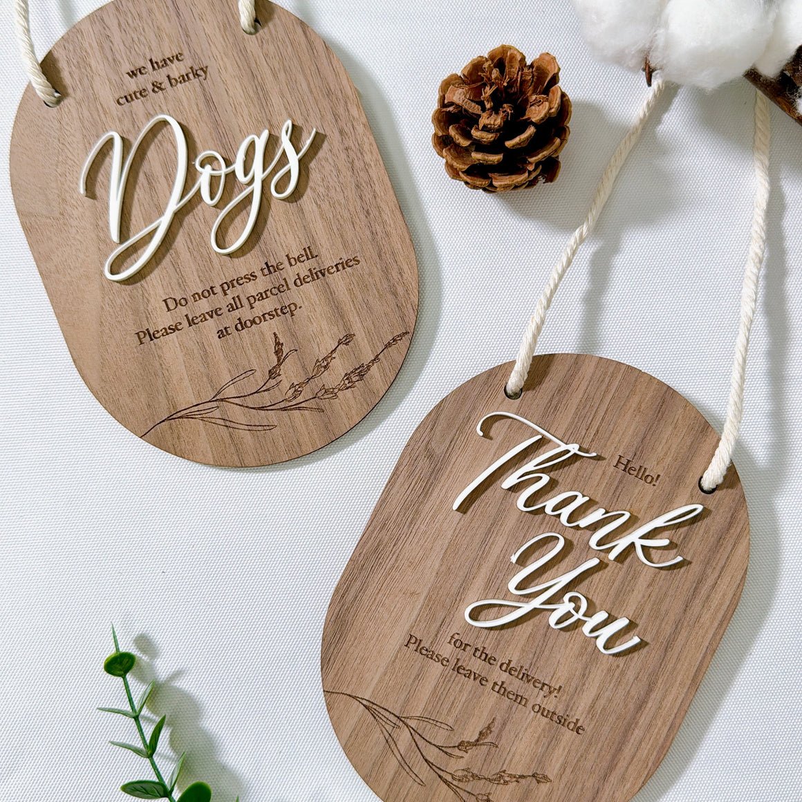 Delivery Notice Sign