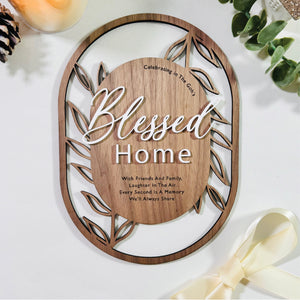 Classical Vines Home Sign
