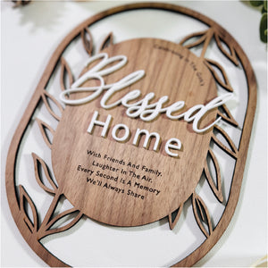 Classical Vines Home Sign