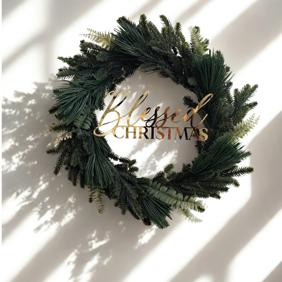 Evergreen Joy Christmas Wreath
