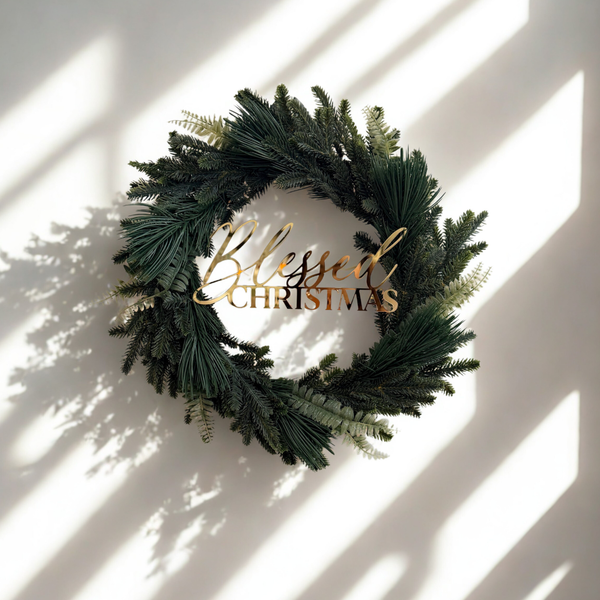 Evergreen Joy Christmas Wreath