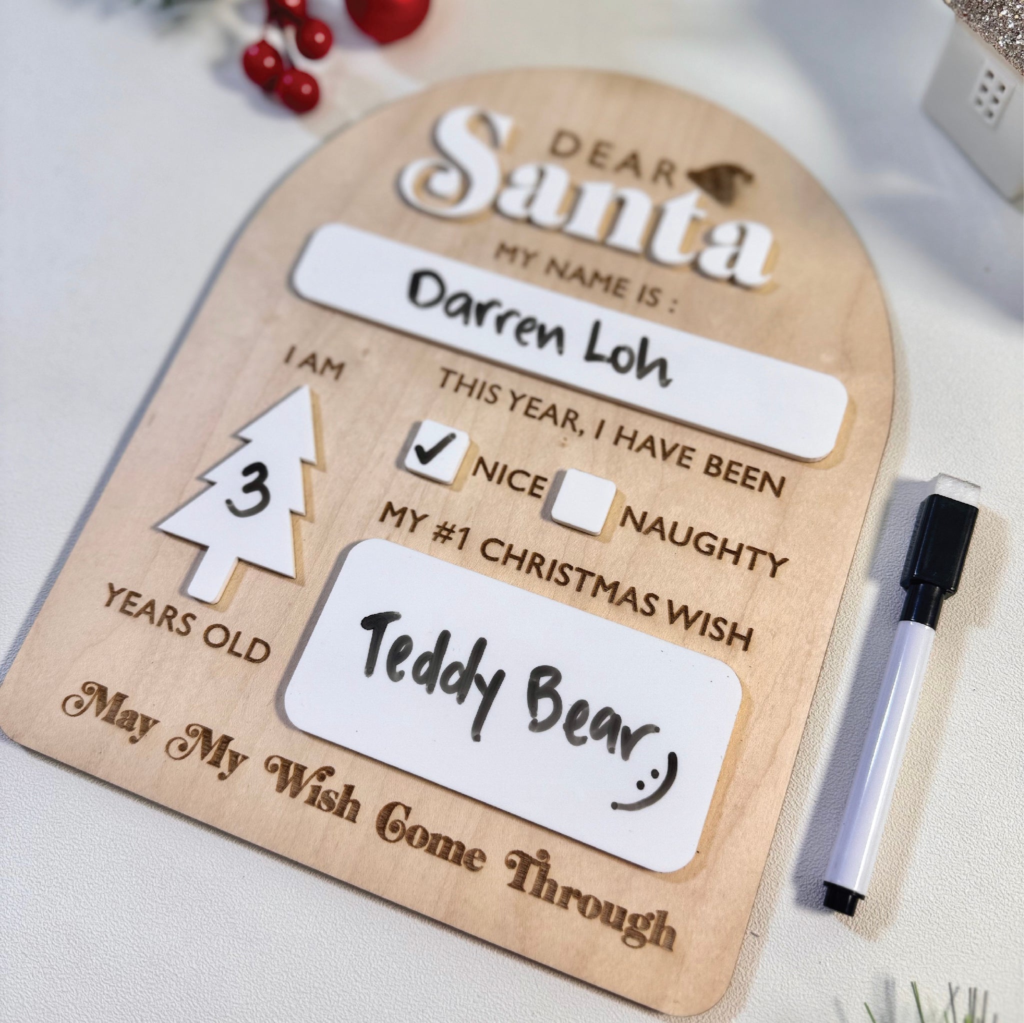 Make A Wish Board - SHOPKUSTOMISE