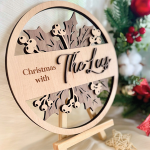 Merry Circle Home Sign