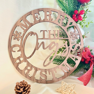 Merry & Bright Home Sign