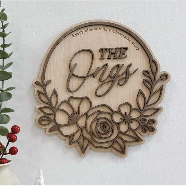 Petals of Joy Home Sign