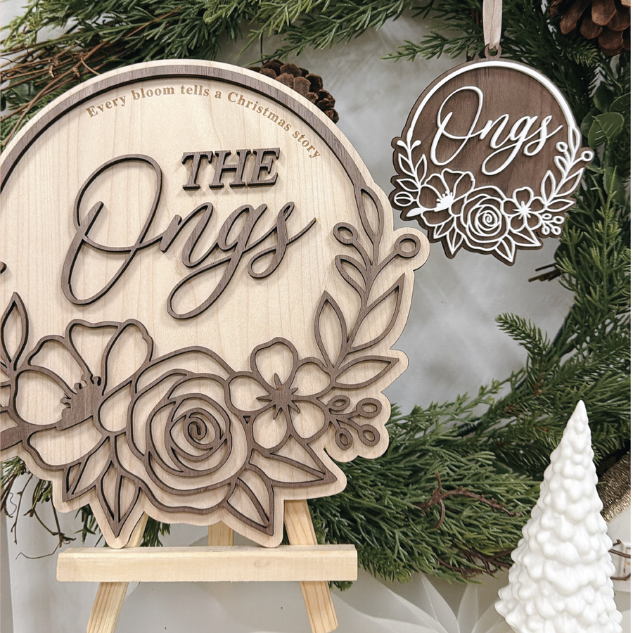 Petals of Joy Home Sign