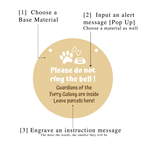 Pets Essential Notice Sign - SHOPKUSTOMISE