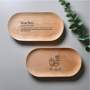 Customised Wood Trinket [Teachers Day Series]