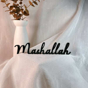 Mashalla Table Top Sign