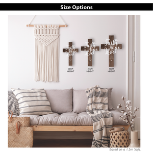 Jesus Love You 3D Cross Sign