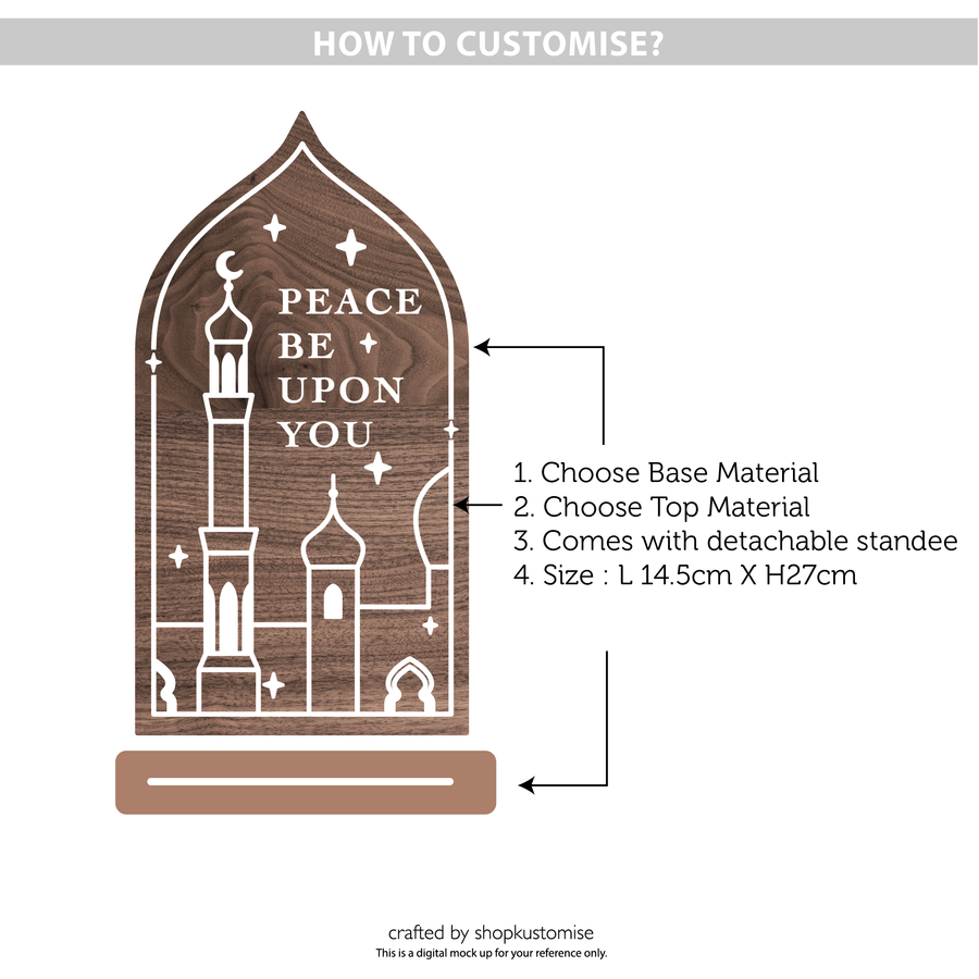 Peace Be Upon You v2 Standee